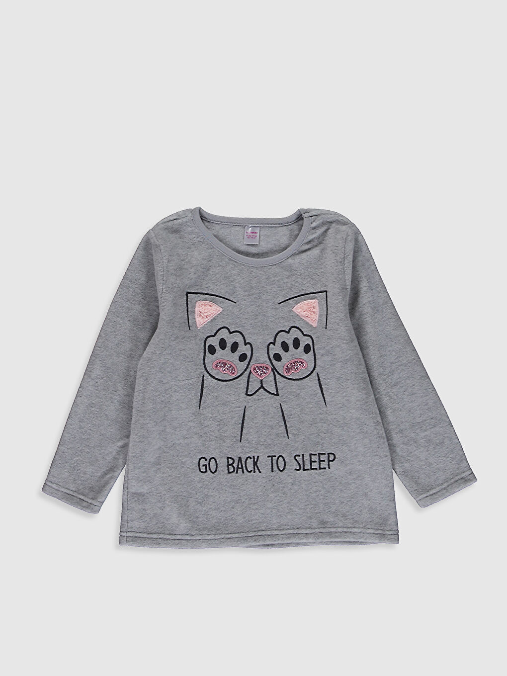 Қыздарға арналған принтті полар пижама жинағы-2