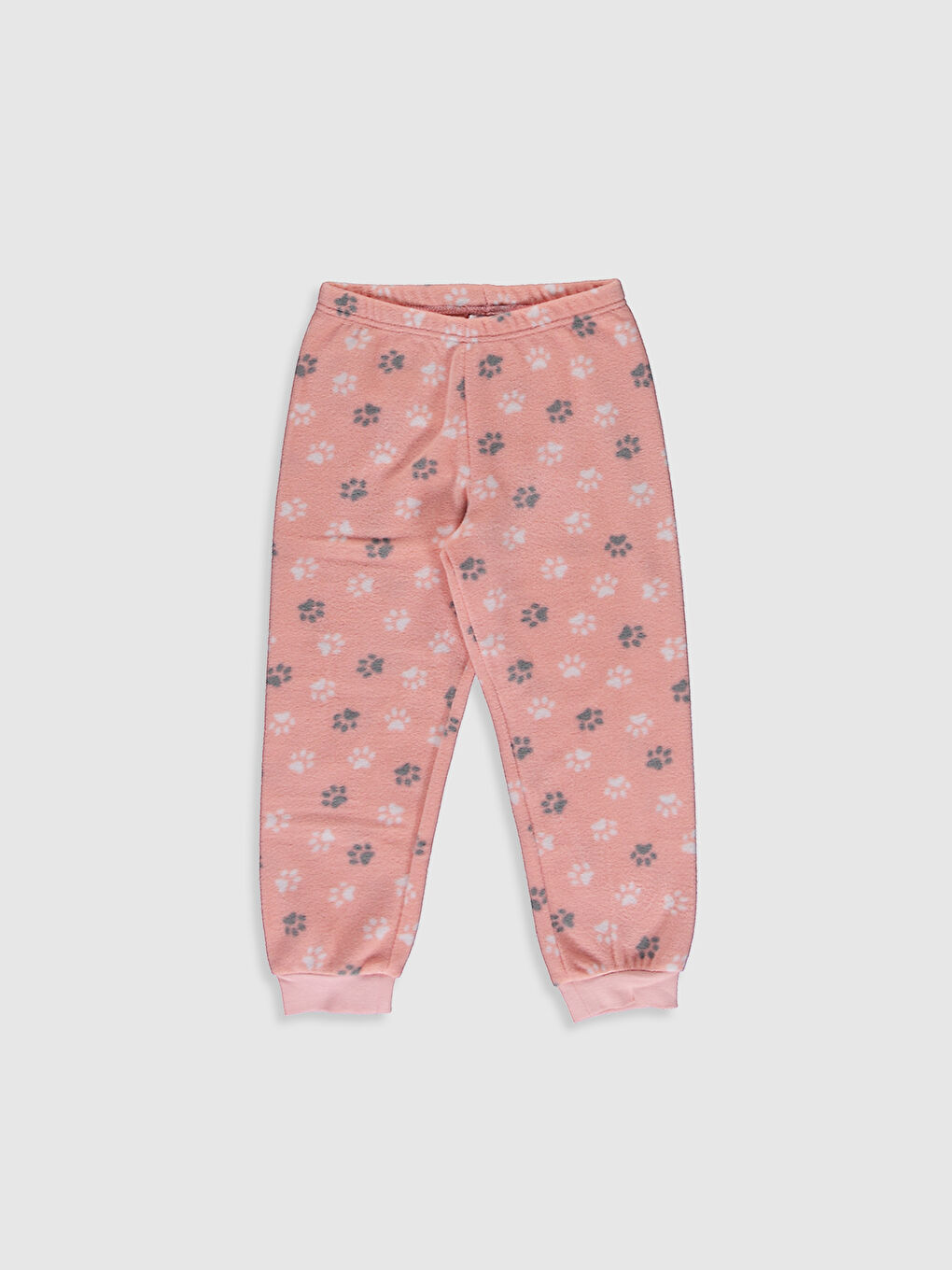 Қыздарға арналған принтті полар пижама жинағы-3