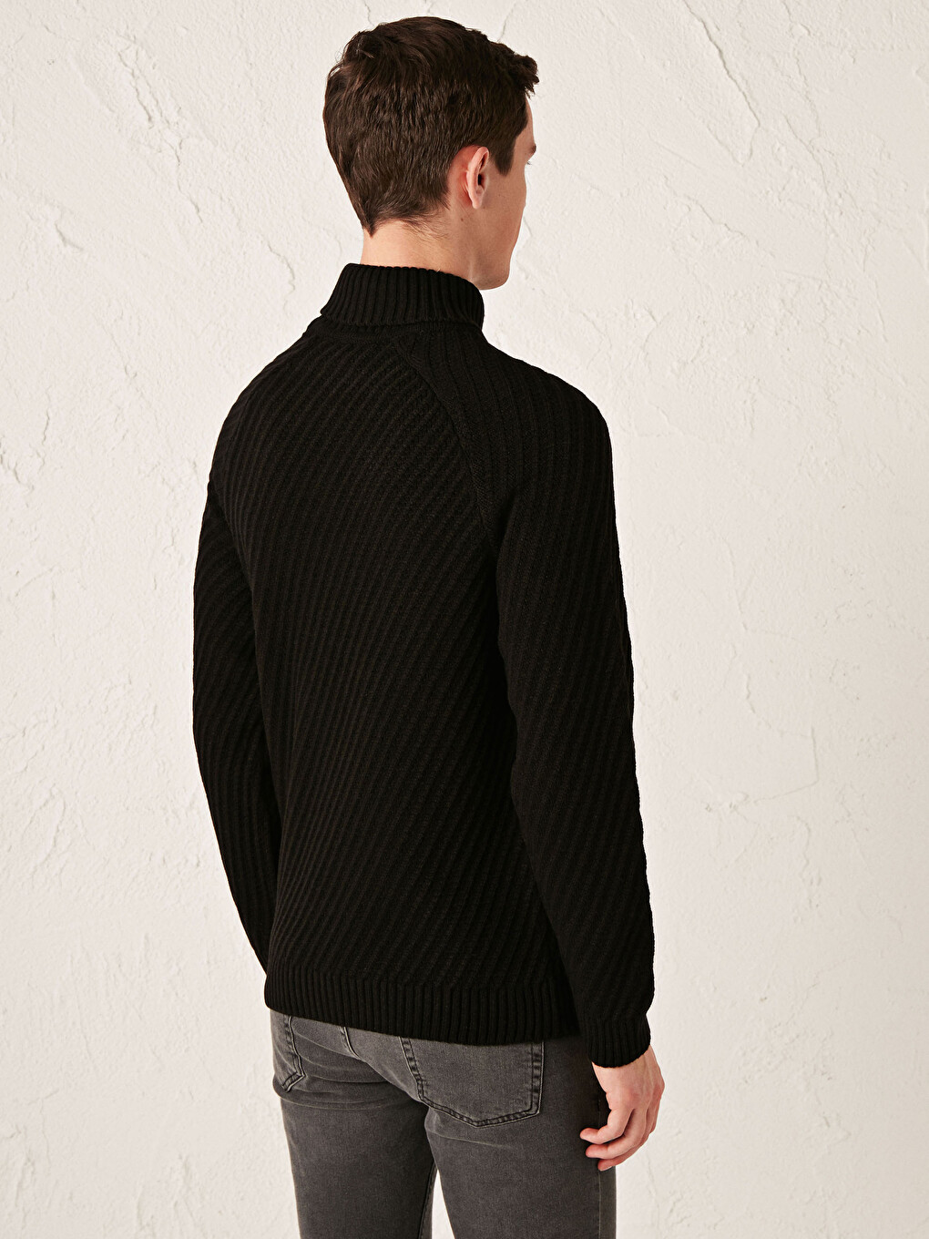 Turtleneck Thick Knitwear Sweater-1