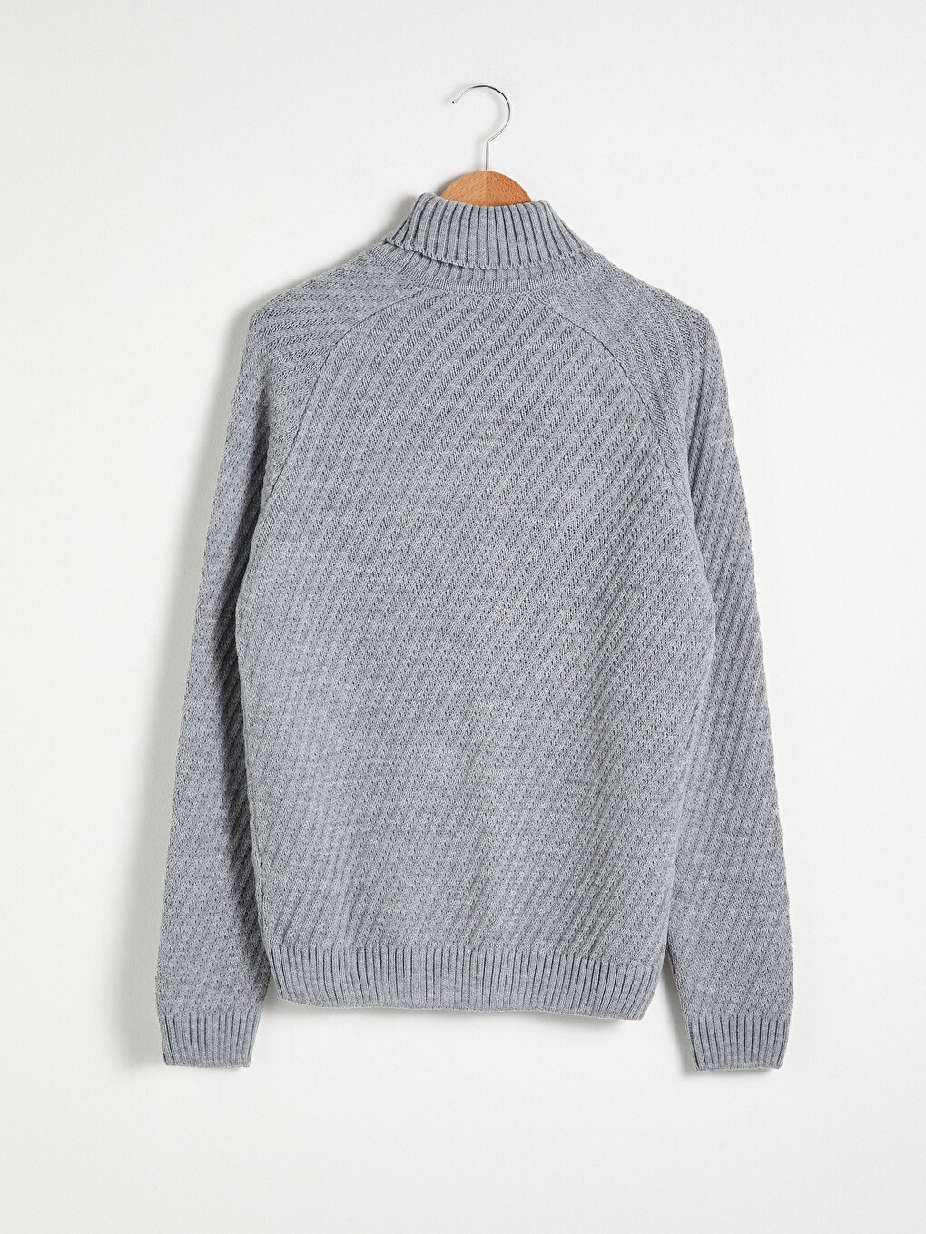 Turtleneck Thick Knitwear Sweater-6