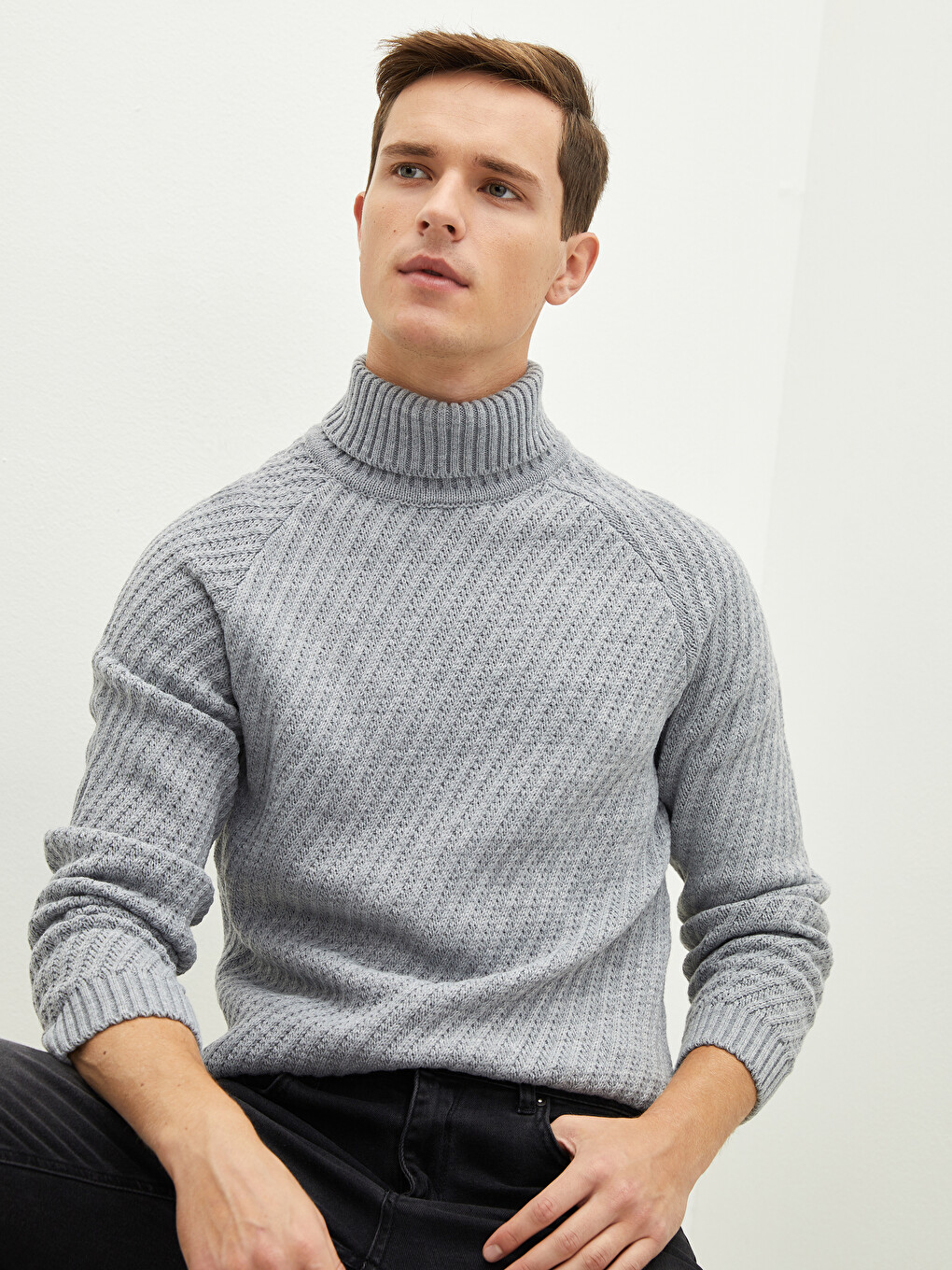 Turtleneck Thick Knitwear Sweater