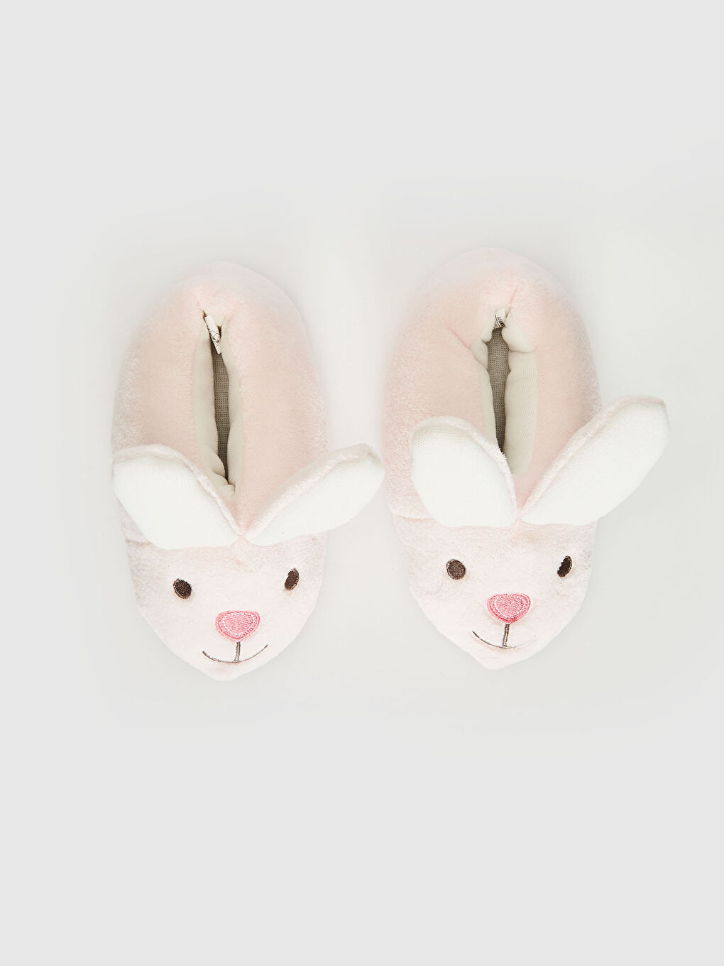 Pembe Kadın Tavşan Silüetli Pelüş Ev Botu-2