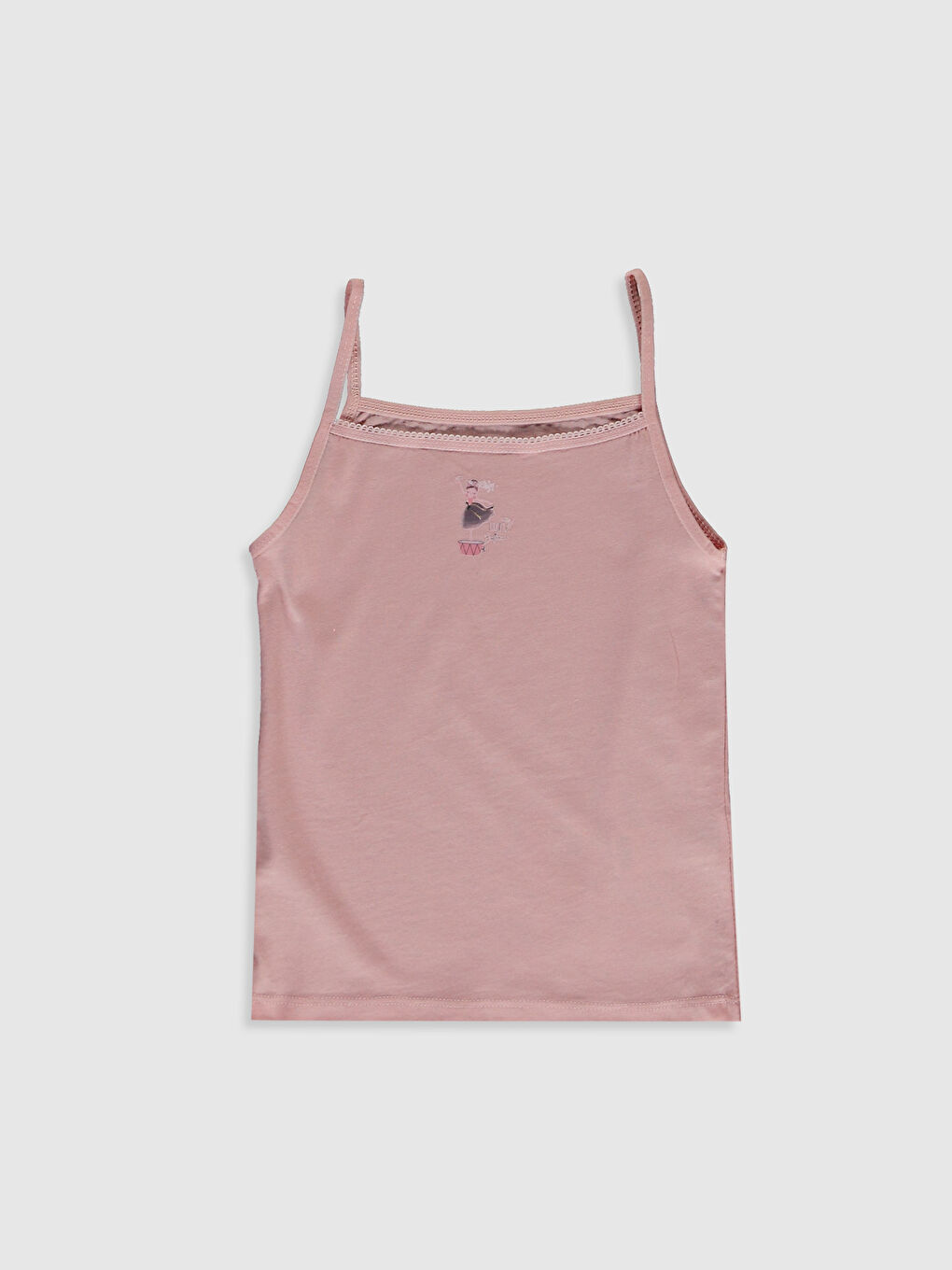 LCW Kids 2-pack Girl's Cotton Tank Top -0W5547Z4-FKR - LC Waikiki