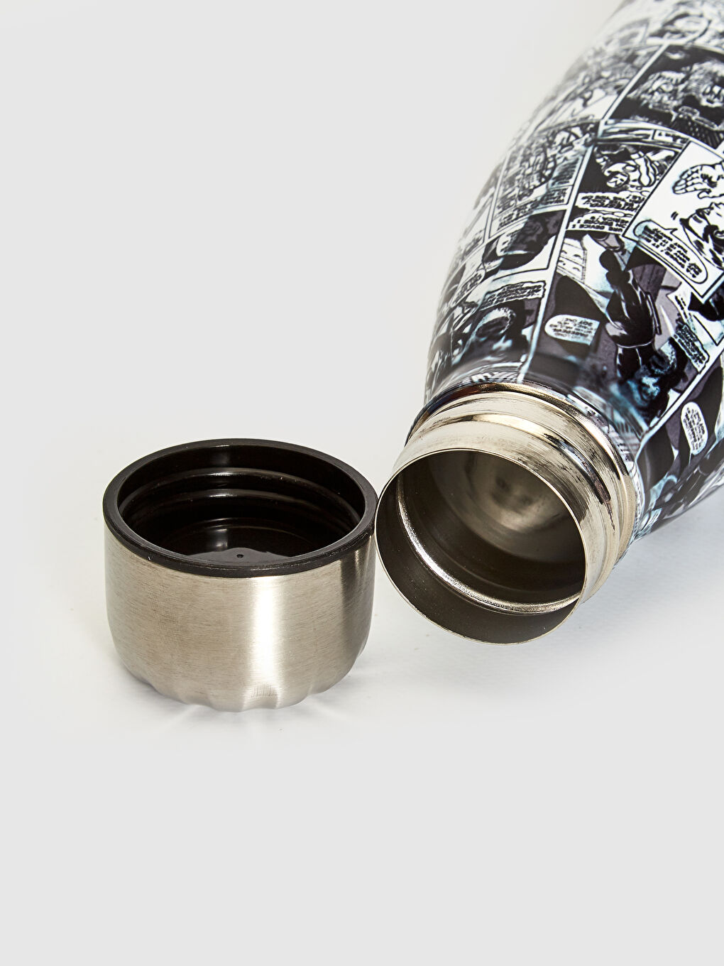 Marvel Characters Printed Water Bottle-1