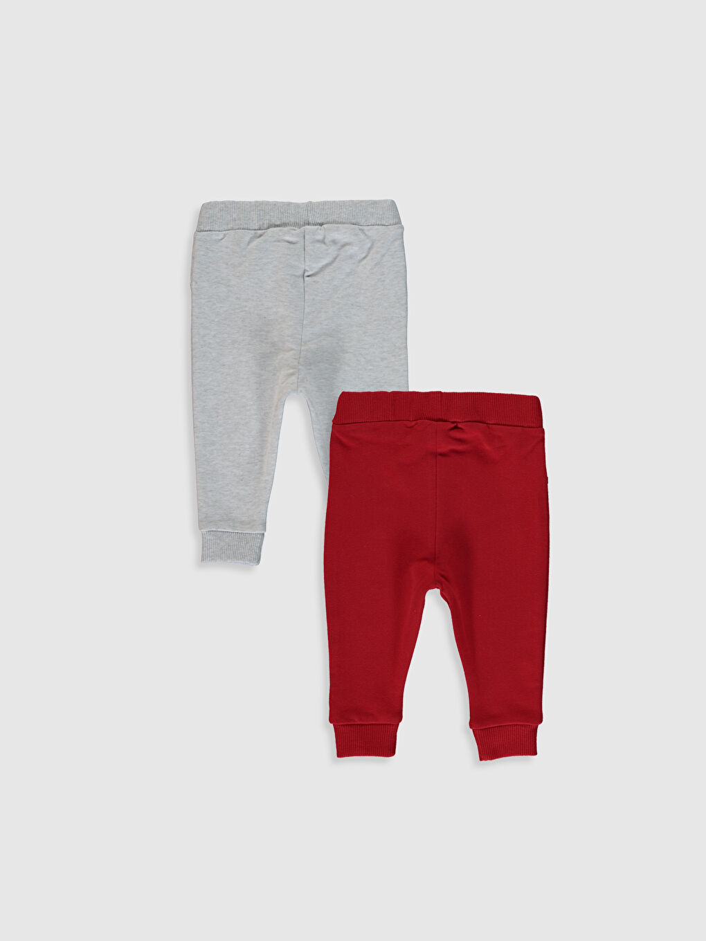 Kırmızı Erkek Bebek Pantolon-5