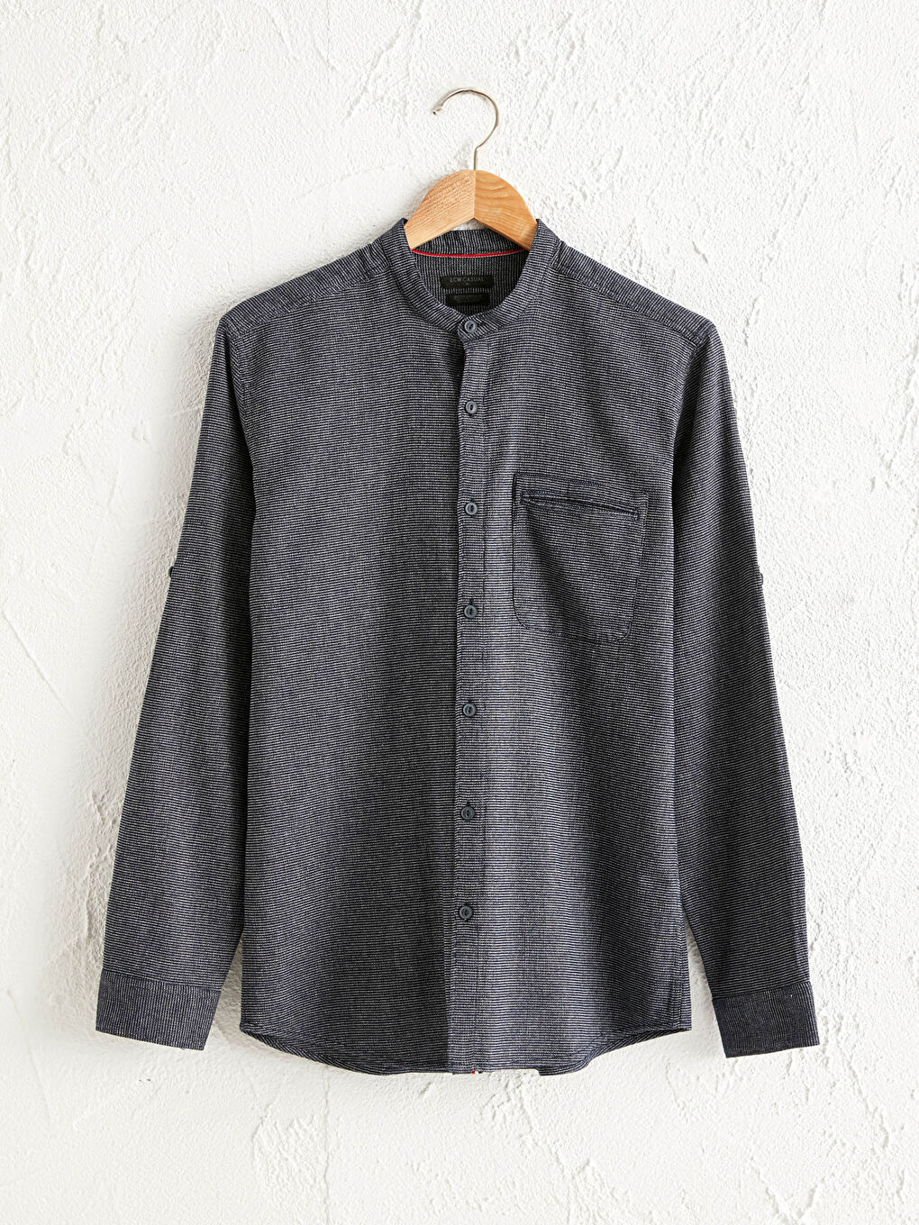 Extra Slim Fit Twill Long Sleeve Shirt