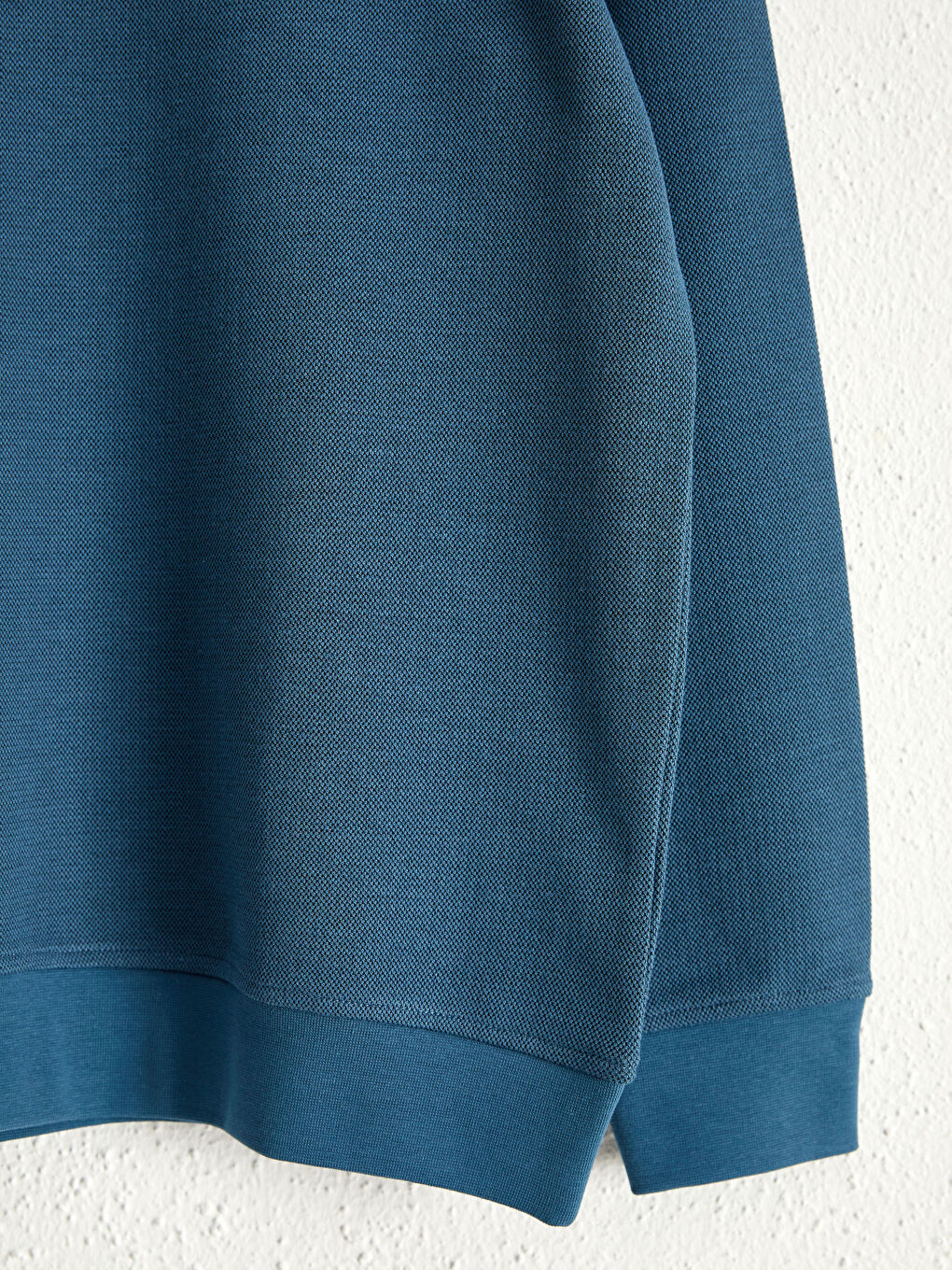 Comfortable Fit Crew Neck Basic Sweatshirt-3