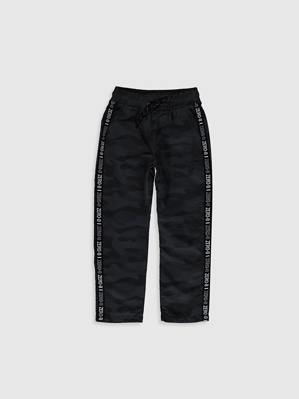 LCW Kids Elastic Waist Camouflage Patterned Fleece Lined Boys Trousers -0W5785Z4-LQ9