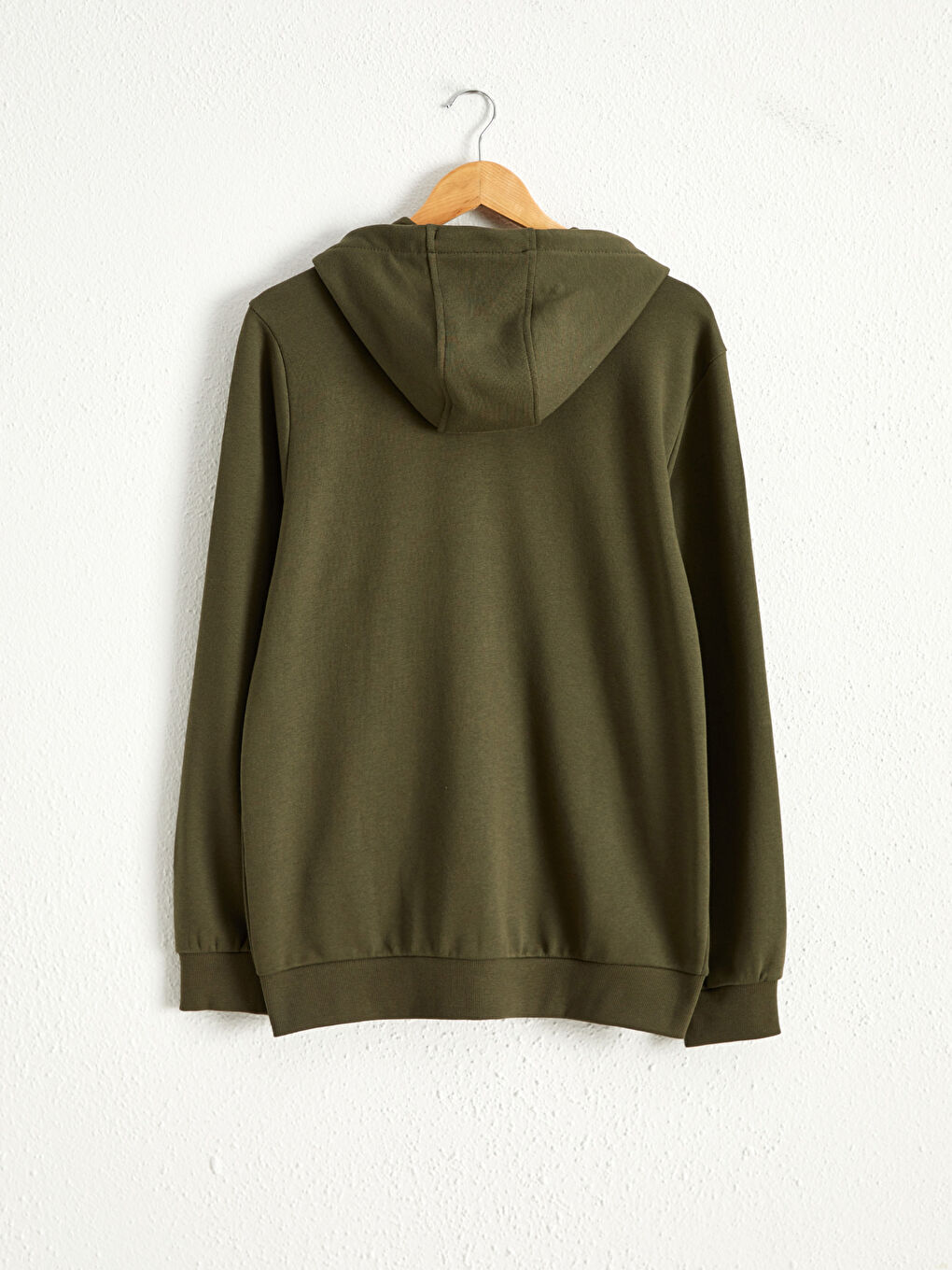 XSIDE Hooded Zipper Men's Sweatshirt -0W5839Z8-MGL - LC Waikiki