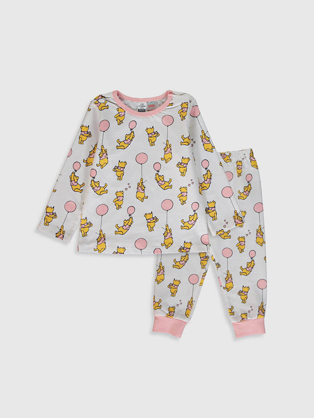 Ensemble de pyjama imprimé Winnie l'ourson pour bébé fille
