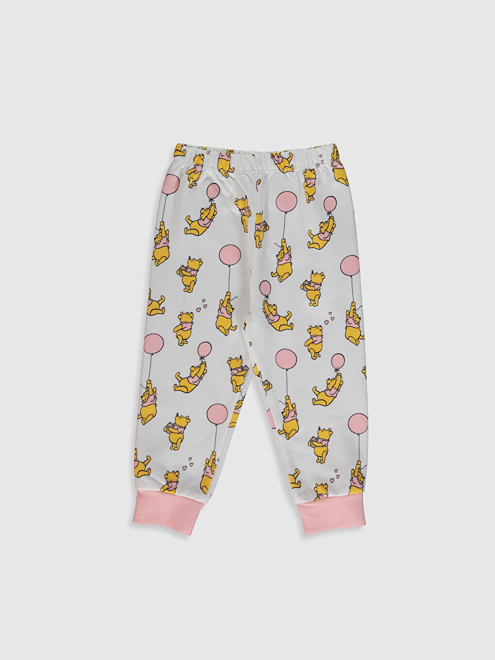 Ensemble de pyjama imprimé Winnie l'ourson pour bébé fille-3