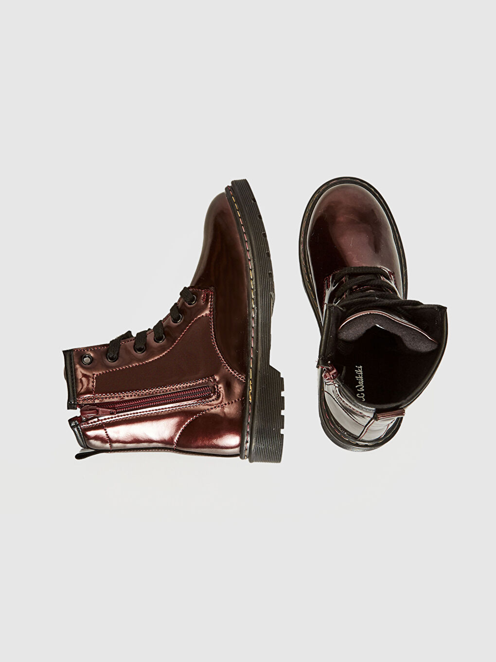 Қыздарға арналған баулы жылтыр етік-2