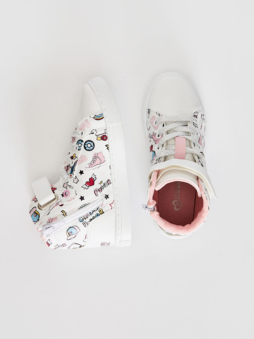 Pantofi Casual Înalți pentru Fete-4