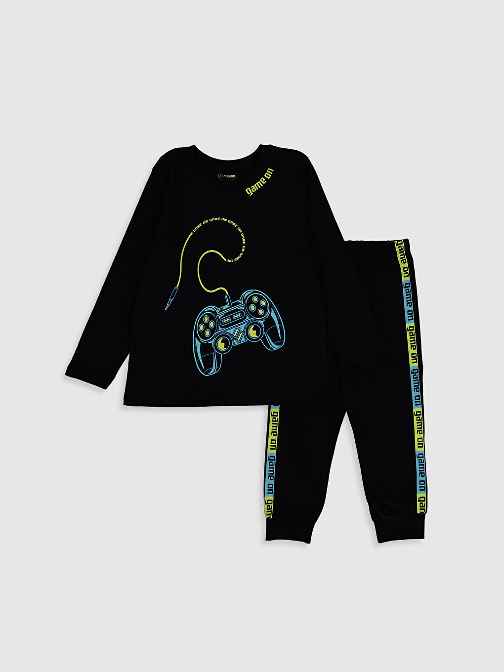 Boy’s Printed Cotton Pyjamas Set