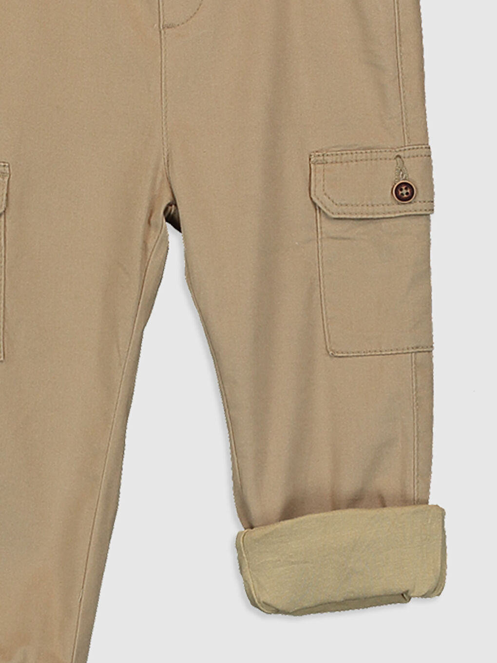Baby Boy’s Gabardine Trousers-3