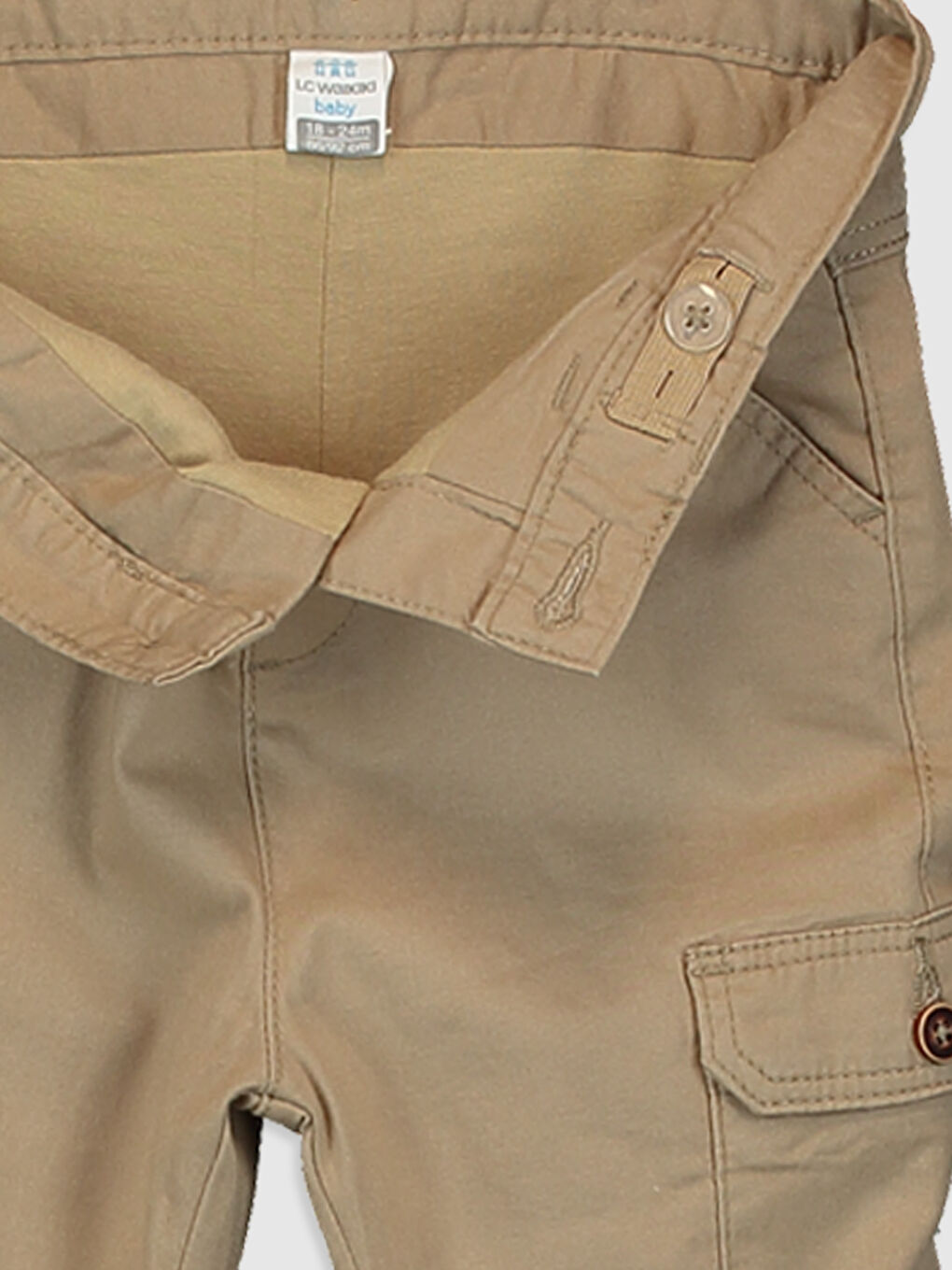 Baby Boy’s Gabardine Trousers-4