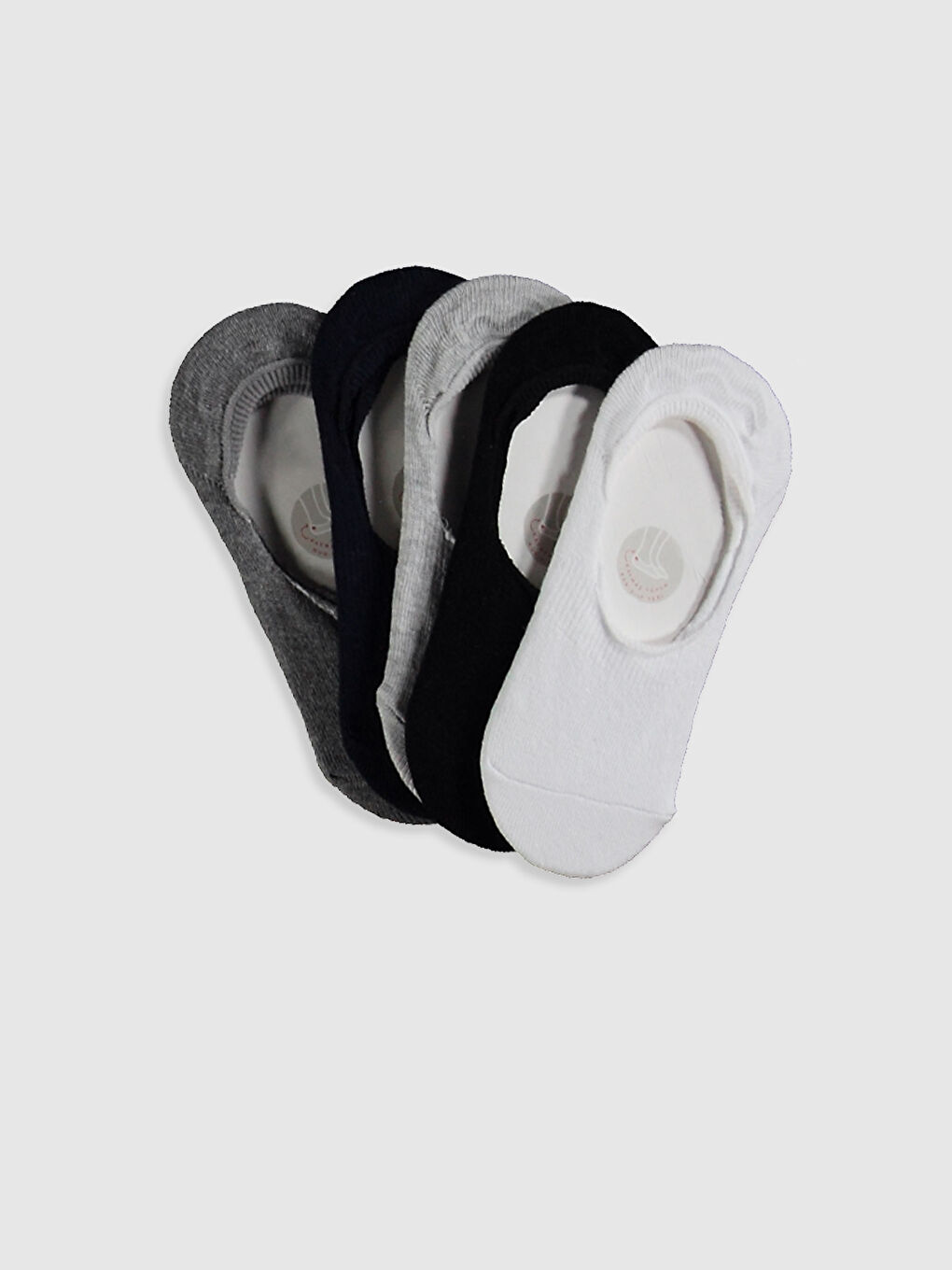 5-pack Girl's Invisible Socks