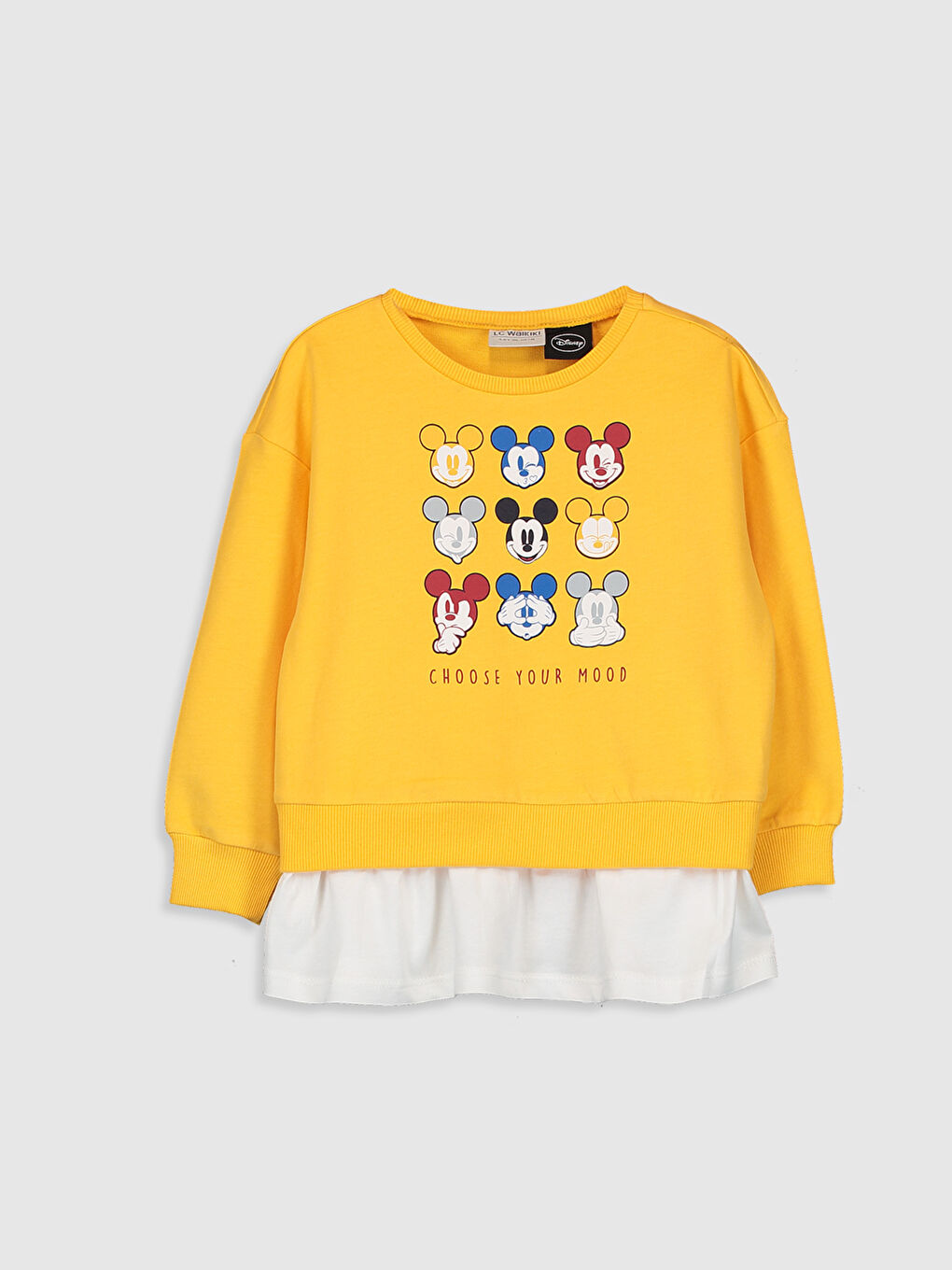 Girl's Mickey Mouse Sweatshirt