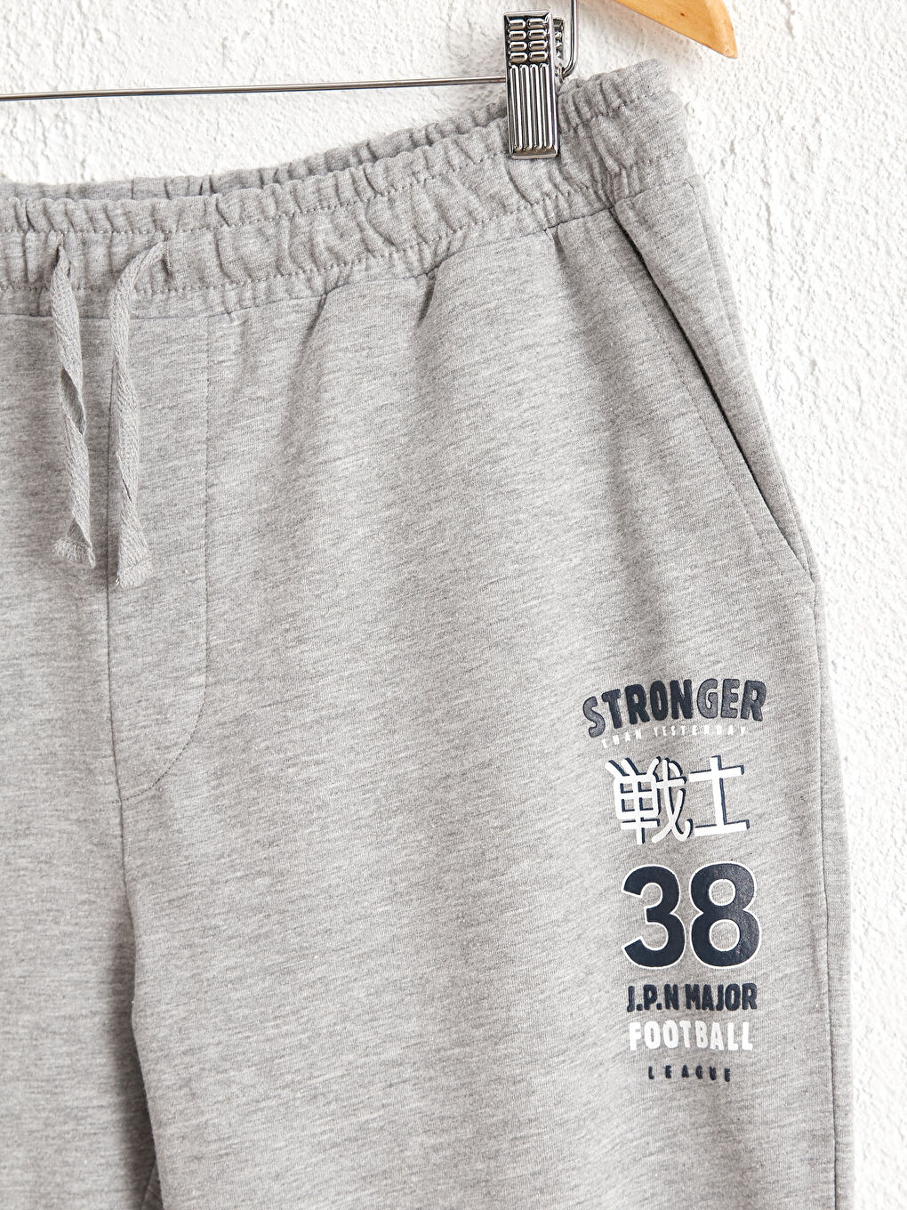 Standard Fit Printed Jogger Sweatpants-2