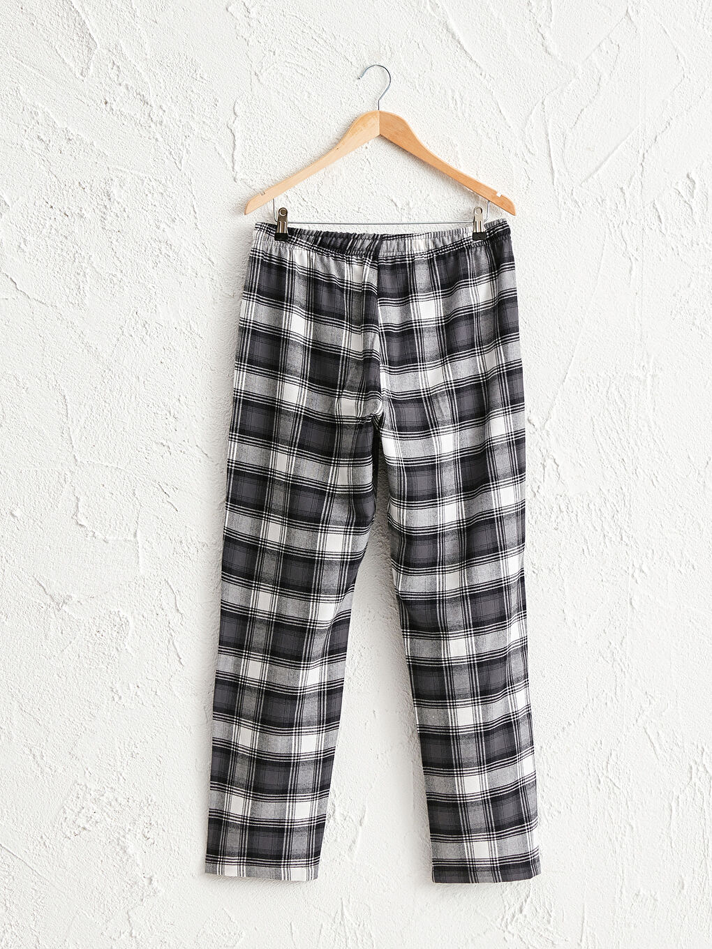 Пижамные Брюки Стандартного Кроя В Клетку-1