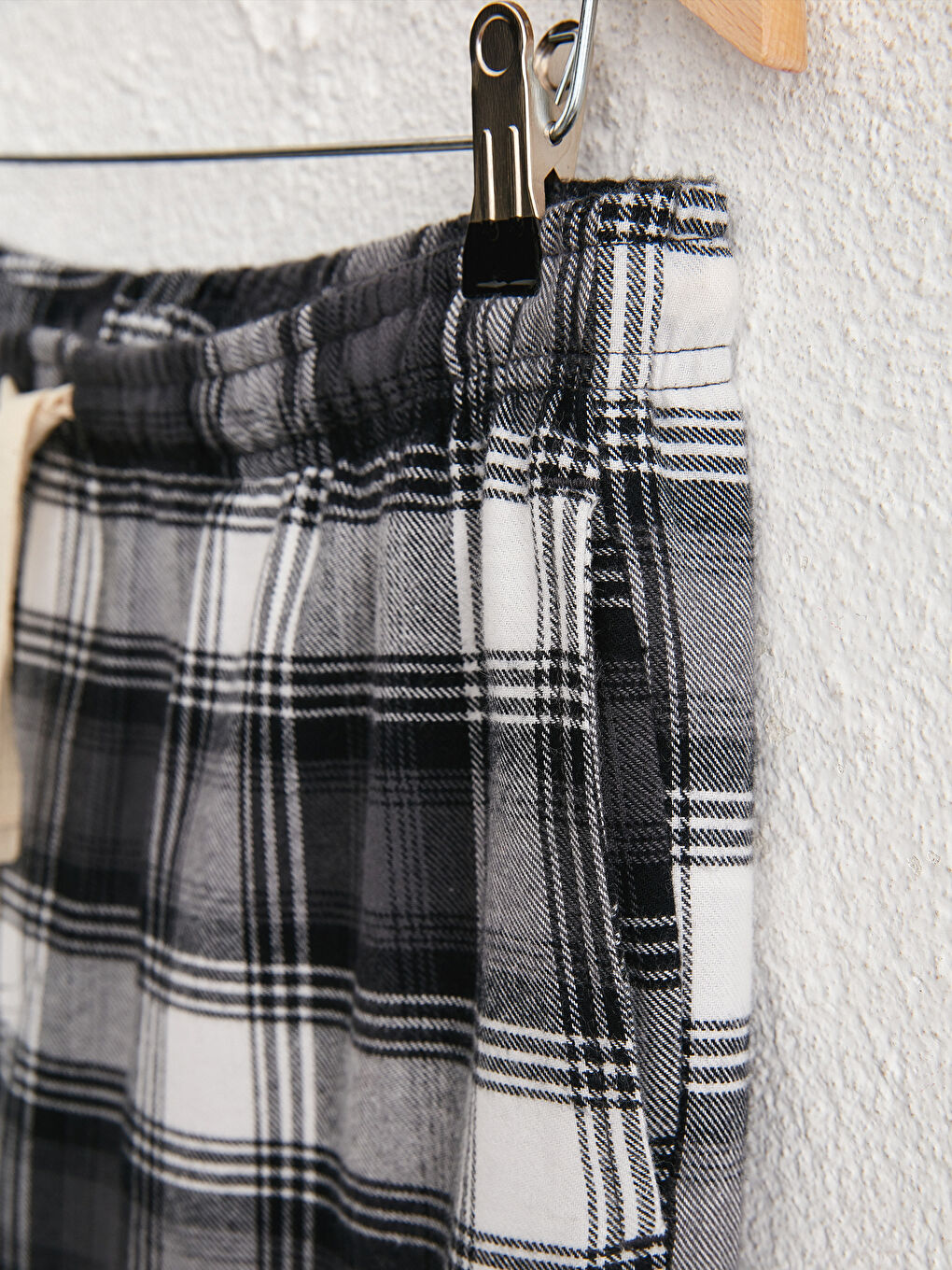 Пижамные Брюки Стандартного Кроя В Клетку-3