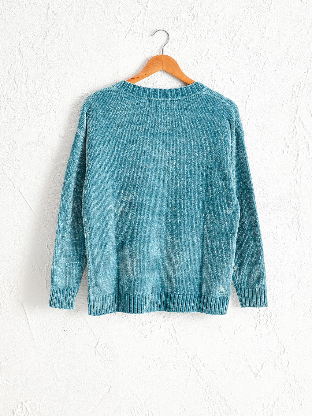 Кең қалың шенильді жемпір-1