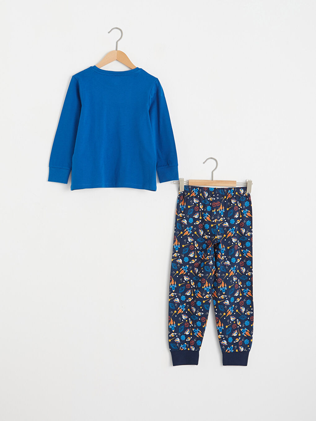 Хлопковая пижама с принтом для мальчиков-1