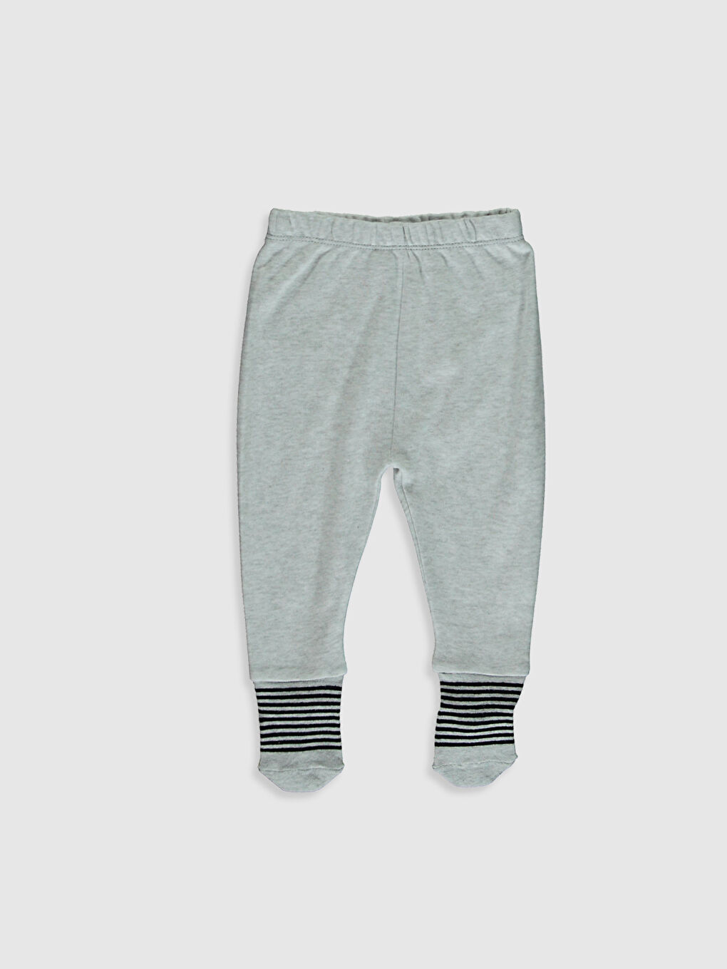 Erkek Bebek Çoraplı Pijama Alt 2'li-3