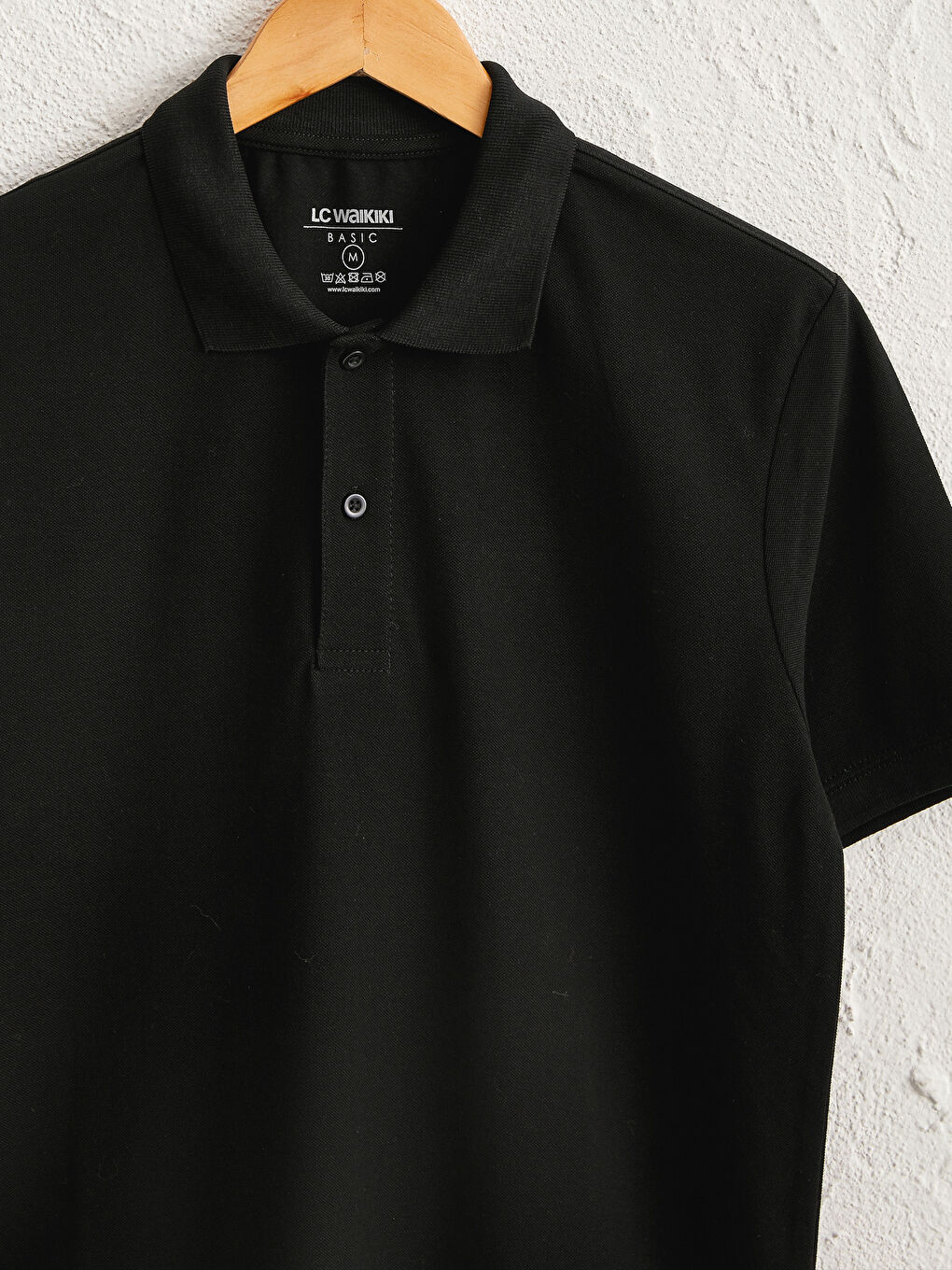 Футболка з водолазкою, коротким рукавом, проста, піке-2