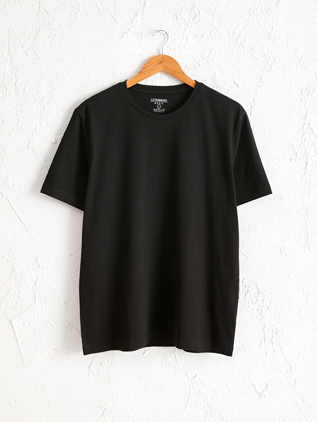 Crew Neck Basic Short Sleeve T-shirt