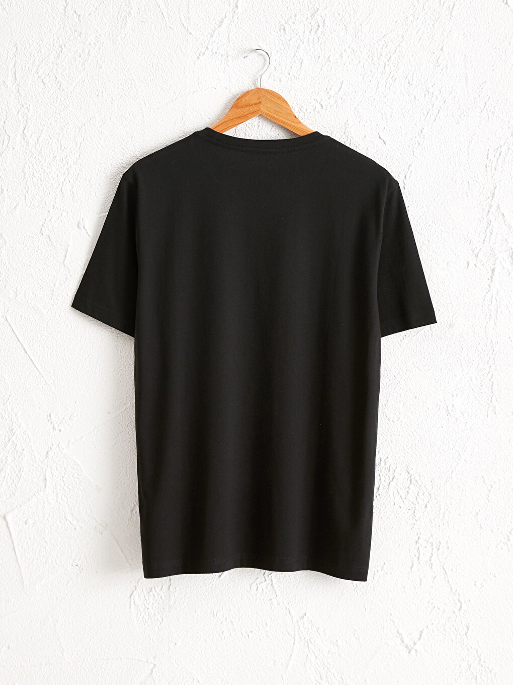 Crew Neck Basic Short Sleeve T-shirt-1
