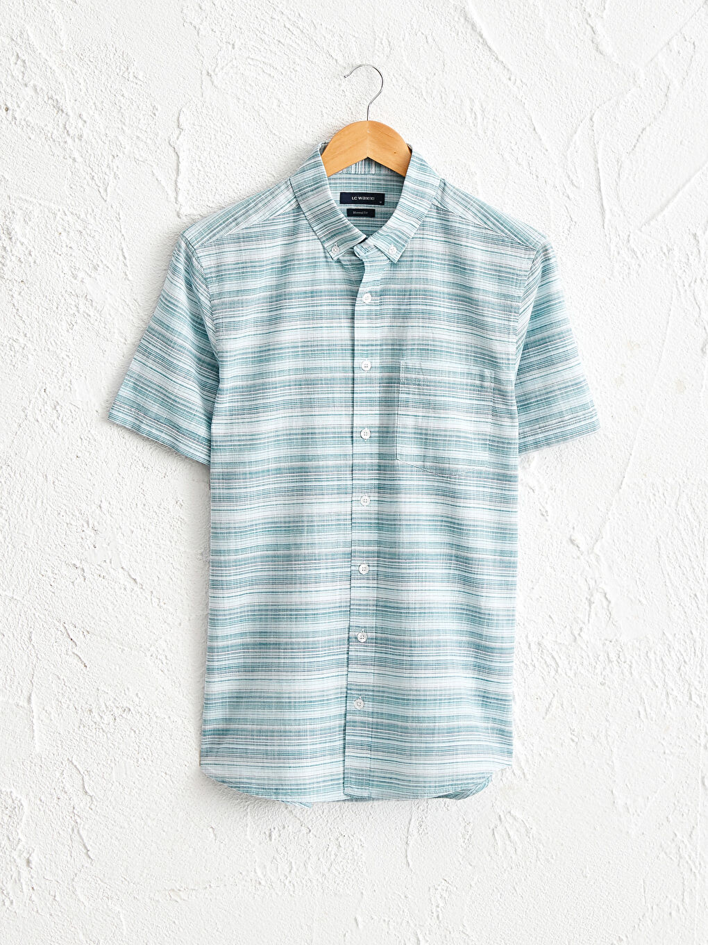 Regular Fit Short Sleeve Poplin Shirt