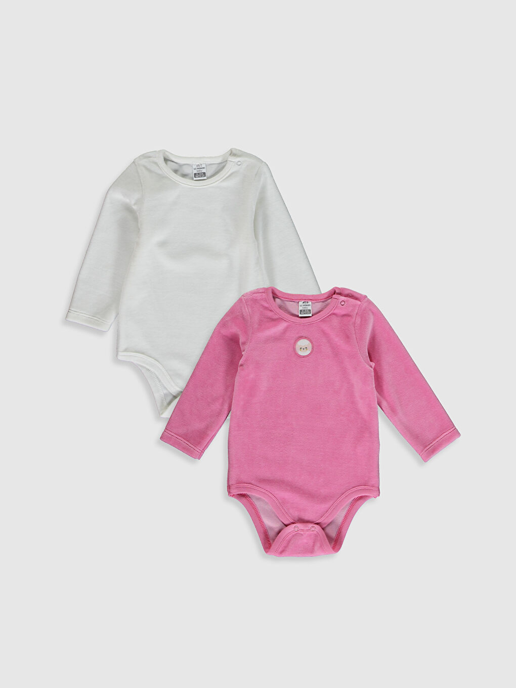 LCW baby 2-pack Baby Girl's Bodysuit -0W6798Z1-PJK