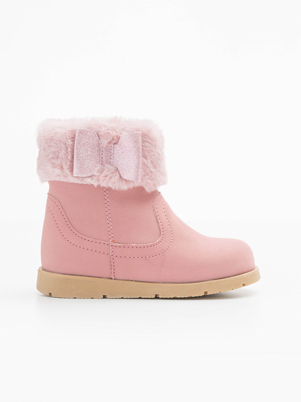 ჩვილი გოგონა ვარდისფერი ჩექმები-2