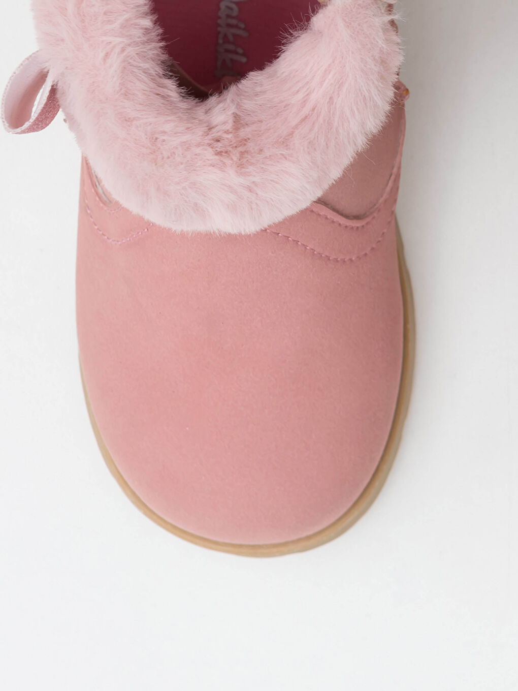 ჩვილი გოგონა ვარდისფერი ჩექმები-5