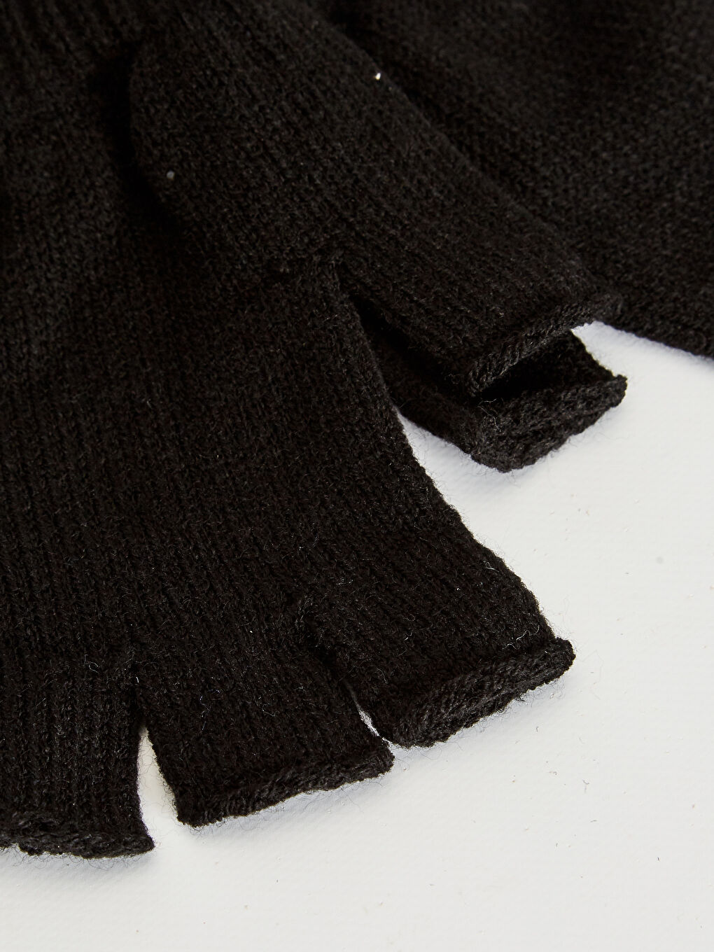 Fingerless Knitwear Gloves-2
