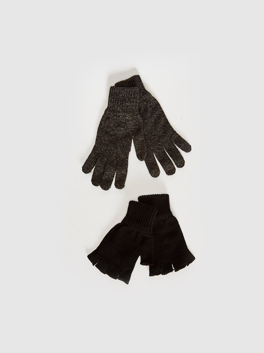 2 Τεμαχίων Πλεκτά Γάντια-3