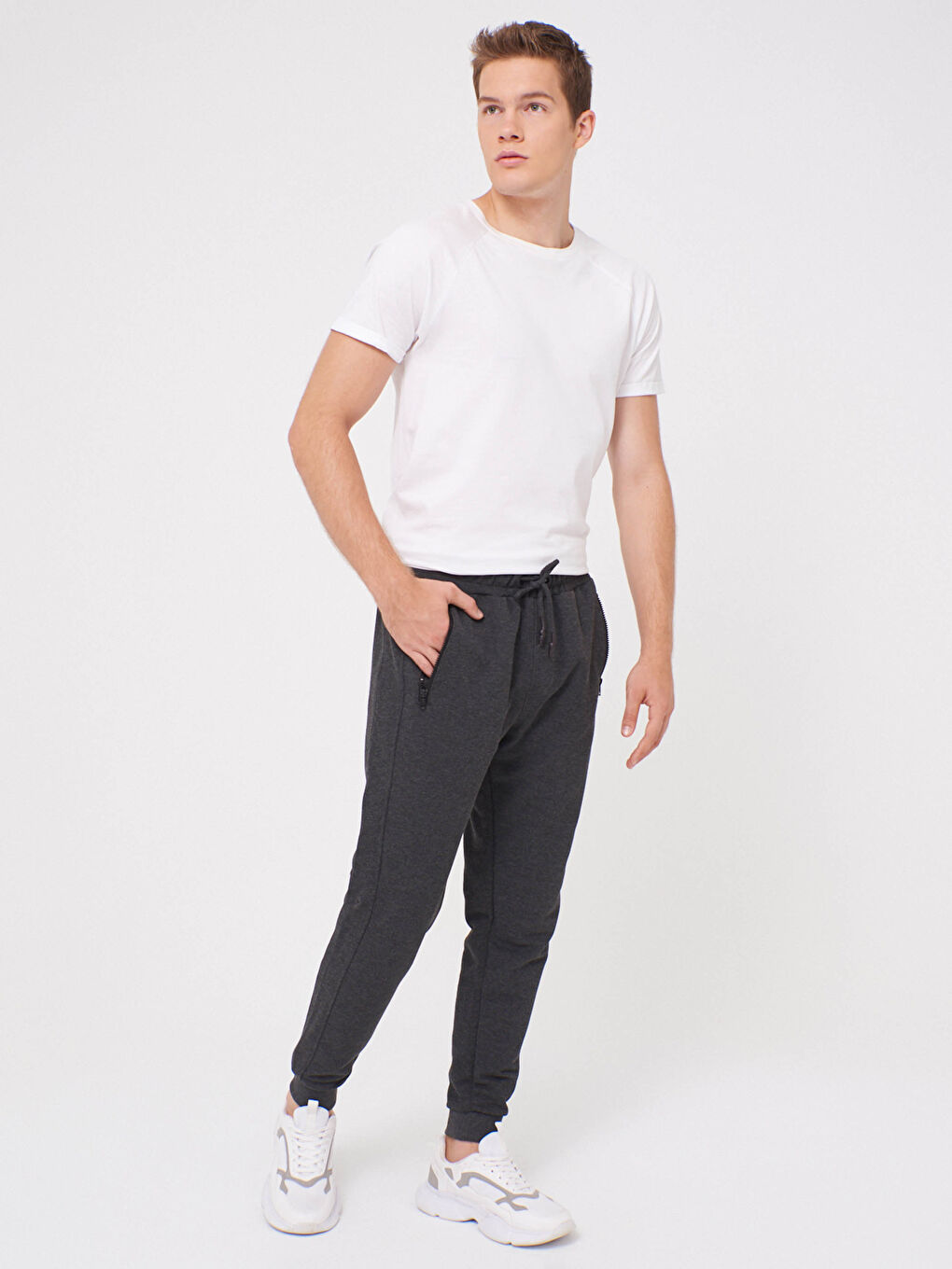 Slim Fit Jogger Sweatpants-1