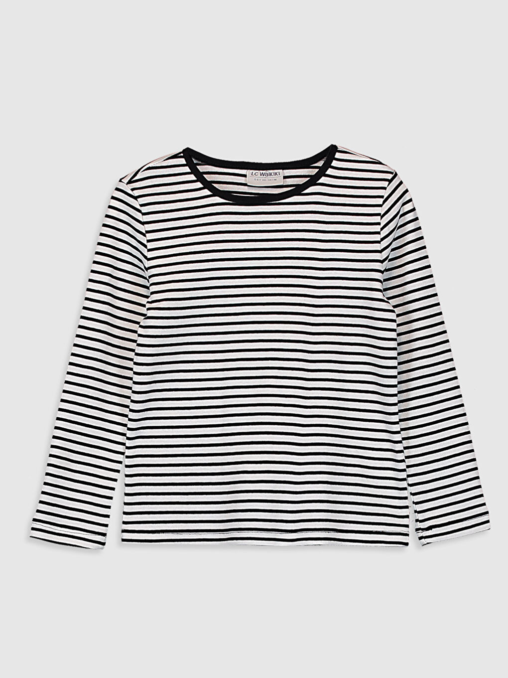 Girl's Striped Cotton T-Shirt