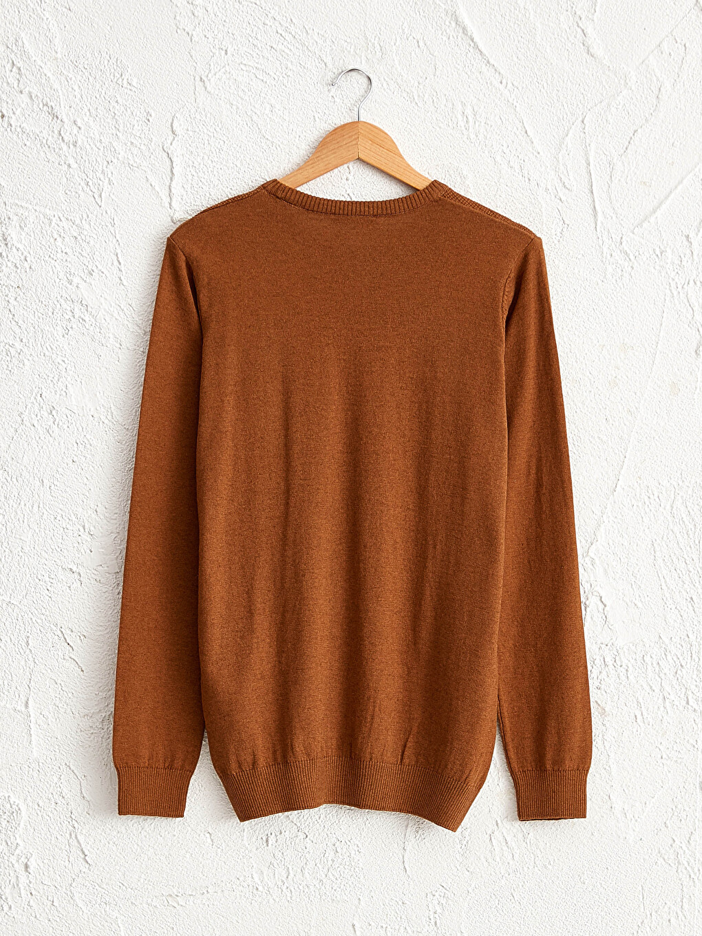 Crew Neck Wool Knitwear Sweater-1
