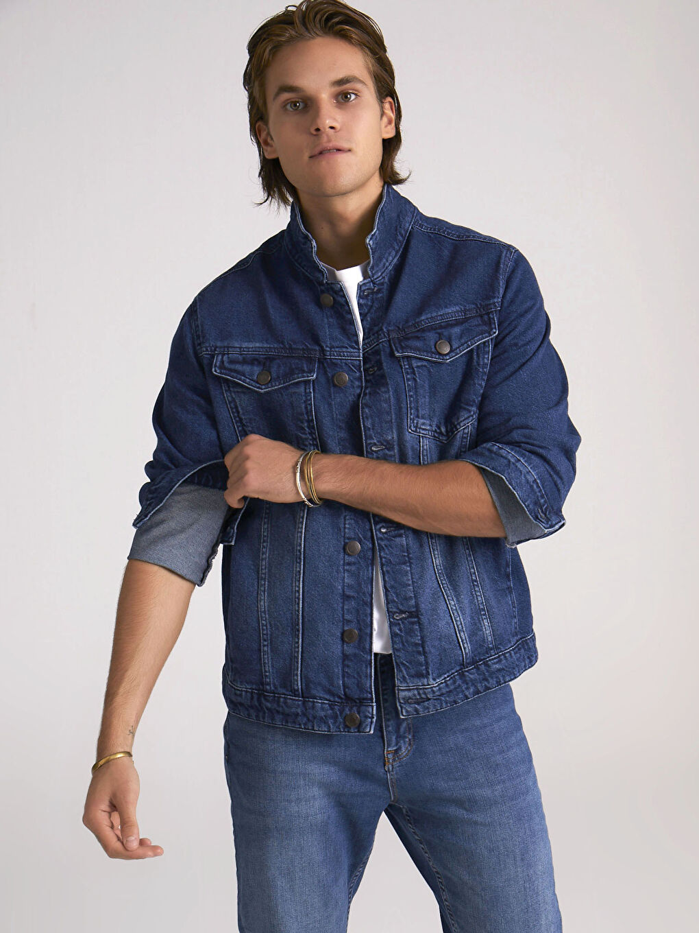 Джинсовая куртка стандартного кроя-2