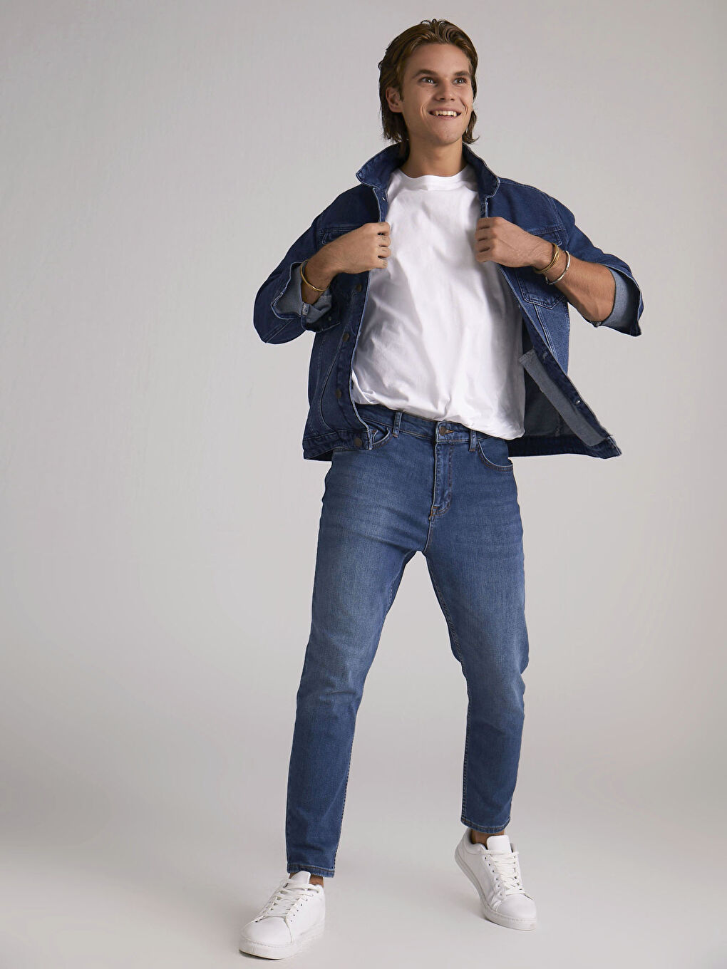 Джинсовая куртка стандартного кроя-3