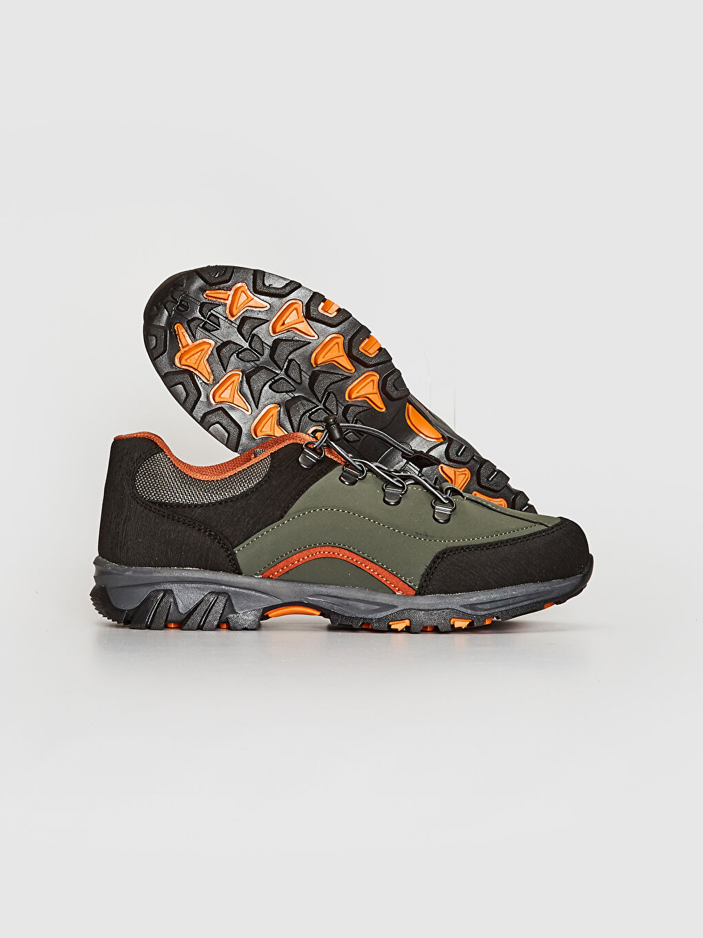 Haki Erkek Çocuk Trekking Ayakkabı-3