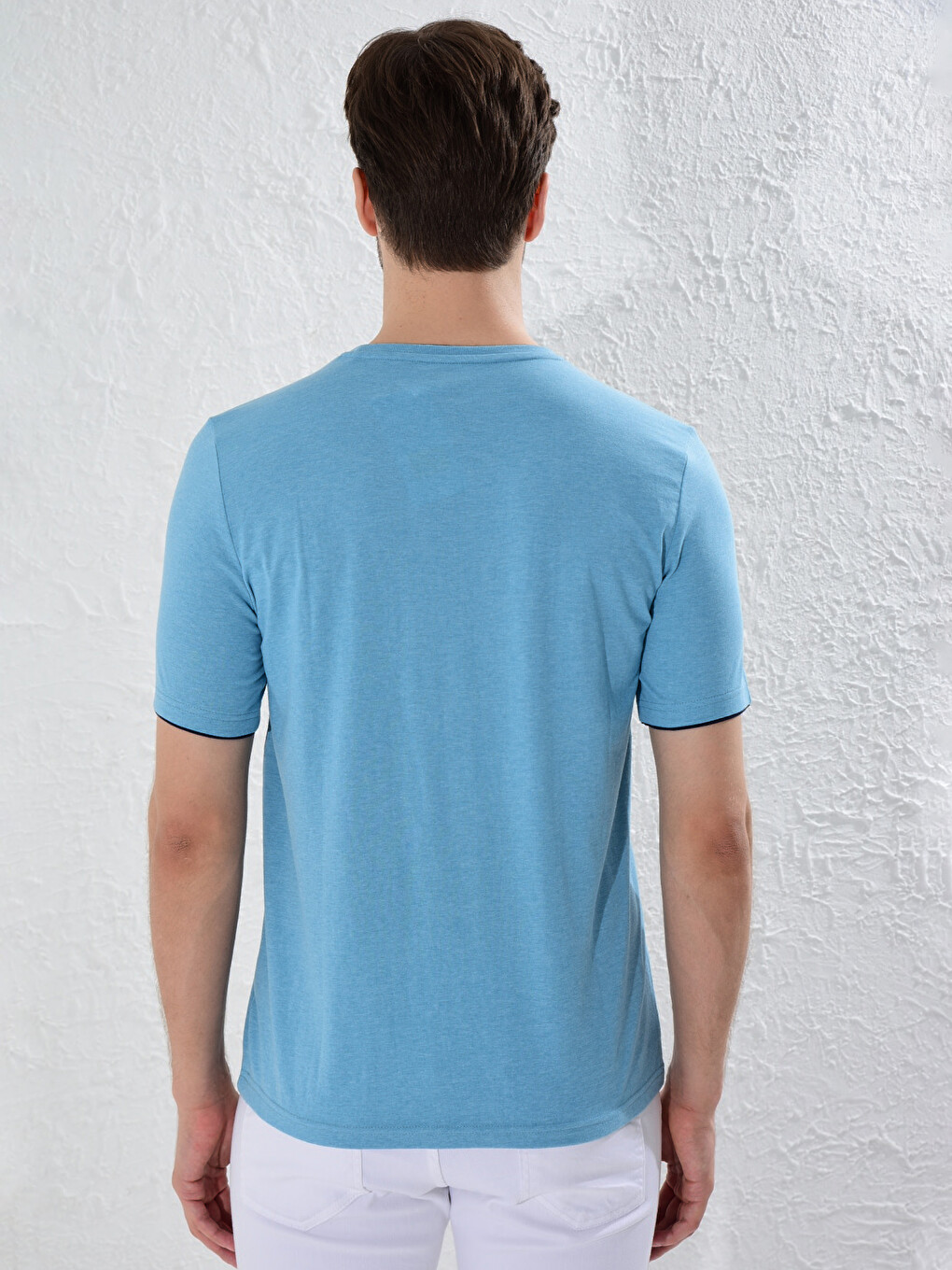 Crew Neck Printed T-shirt-6