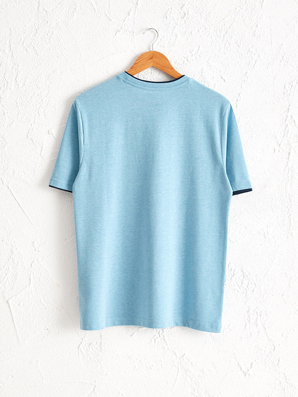 Crew Neck Printed T-shirt-2