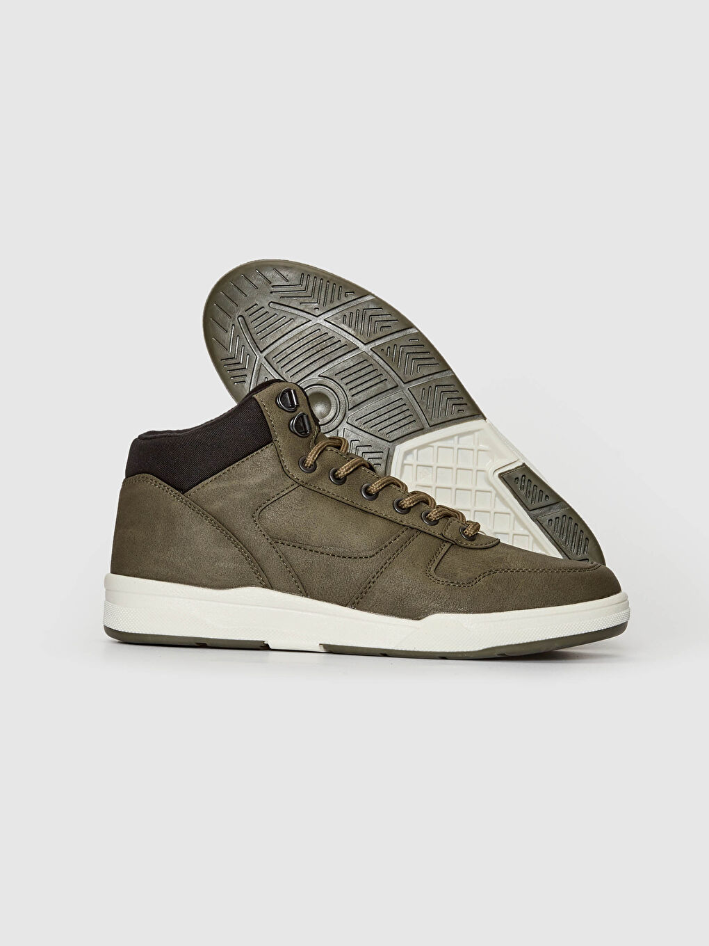 Haki Erkek Günlük Bilekli Ayakkabı-3