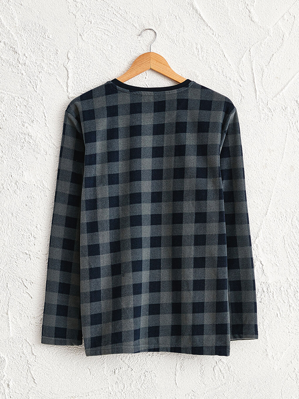 Standard Fit Fleece Pajamas Top-1