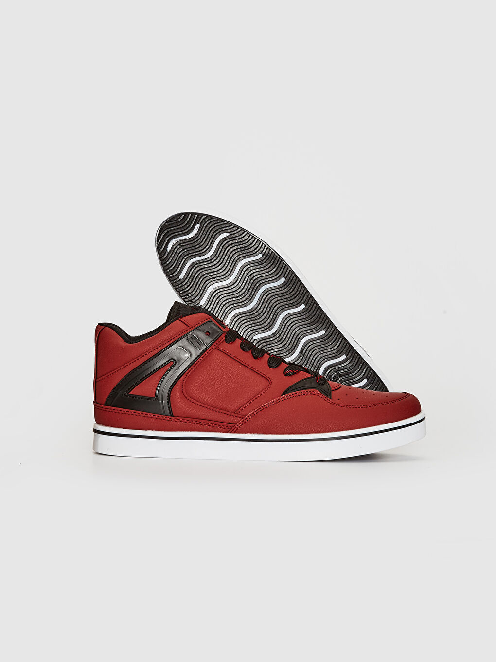 Kırmızı Erkek Günlük Bilekli Spor Ayakkabı-3