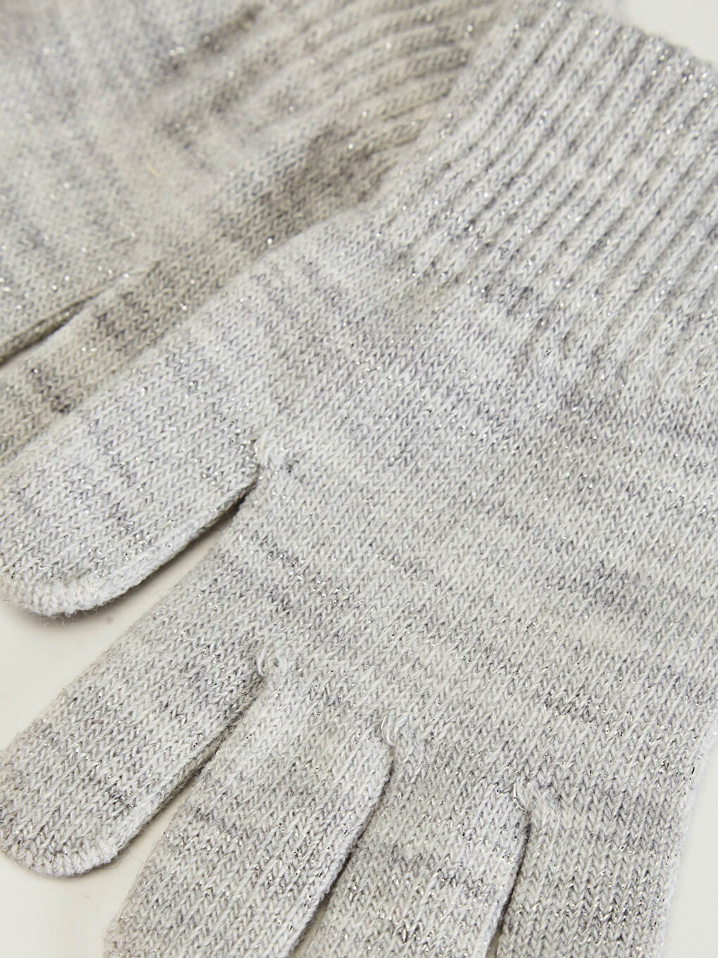 LCW ACCESSORIES Mädchen Bedruckte Strickhandschuhe 2 Stück -0W7370Z4-FLY