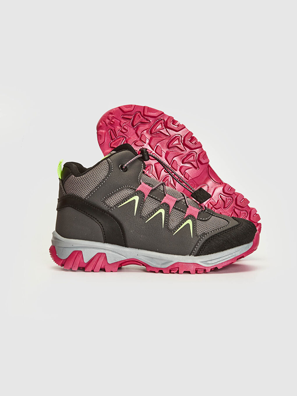 Antrasit Kız Çocuk Trekking Bot-3